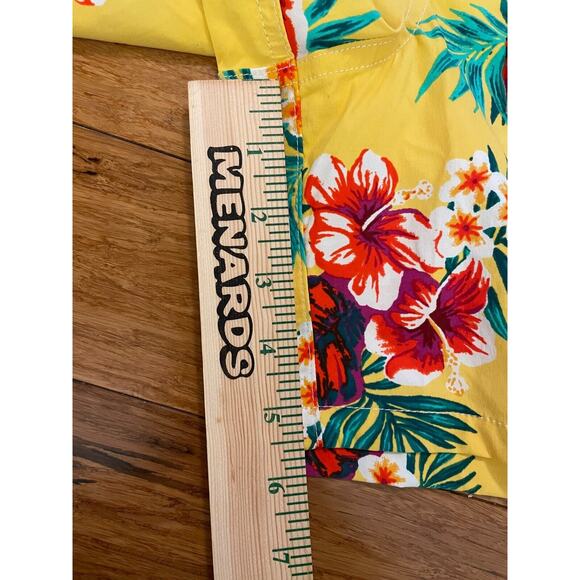 NWOT J. CREW 6" Stretch Swim Trunk in Floral Print, Hawaiian Floral, Medium $69 - Picture 8 of 11